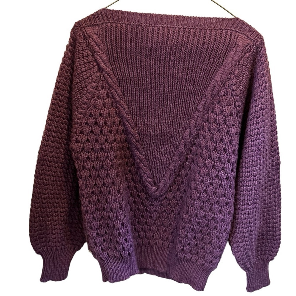 Lilly of California sweater Magneta size‎ large acrylic, blend sweater